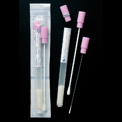 Зонд-тампон (полістирол, дакрон) стерильний пробірка середовище для вірусів